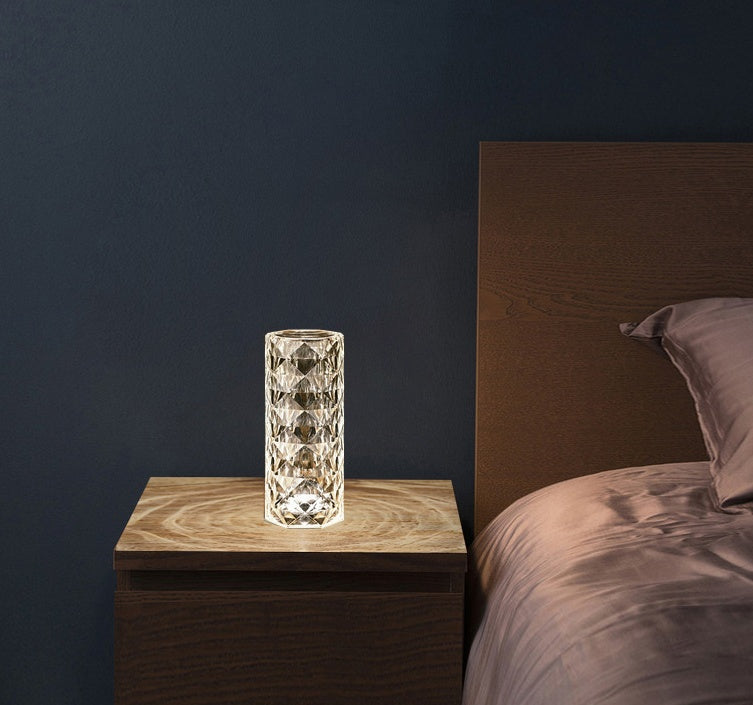 Nordic Crystal Diamond Touch Night Lamp