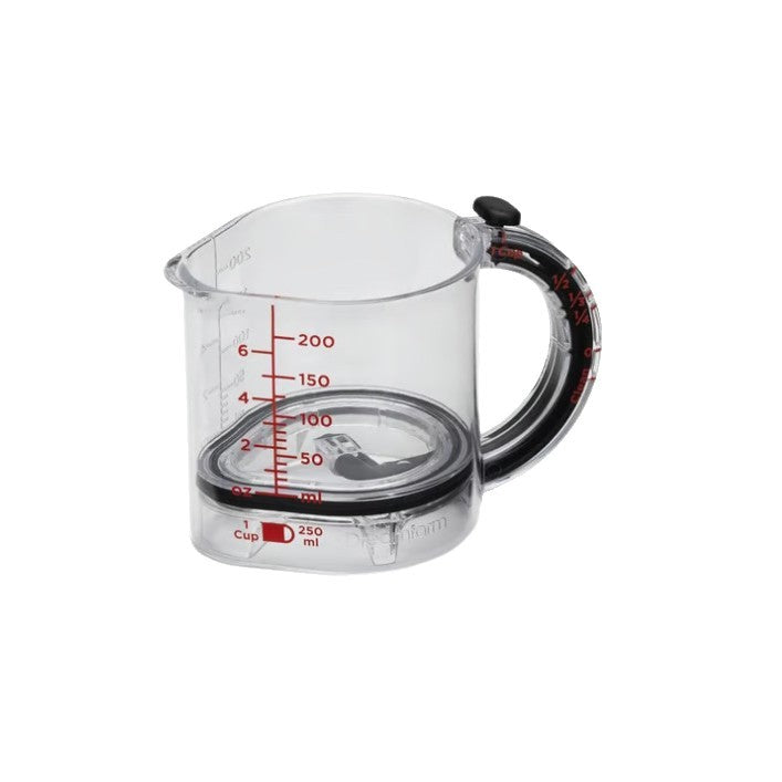 4-in-1 Adjustable Measuring Cup with Scraper Base