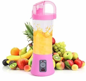 Portable Handheld Electric Fruit Juicer & Smoothie Maker (USB Rechargeable)
