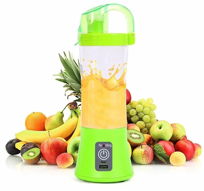 Portable Handheld Electric Fruit Juicer & Smoothie Maker (USB Rechargeable)