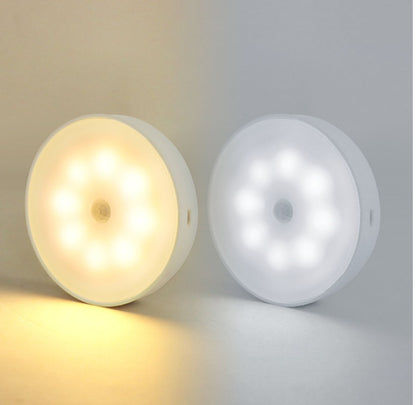 Wireless Closet Puck Light – Motion Sensor LED