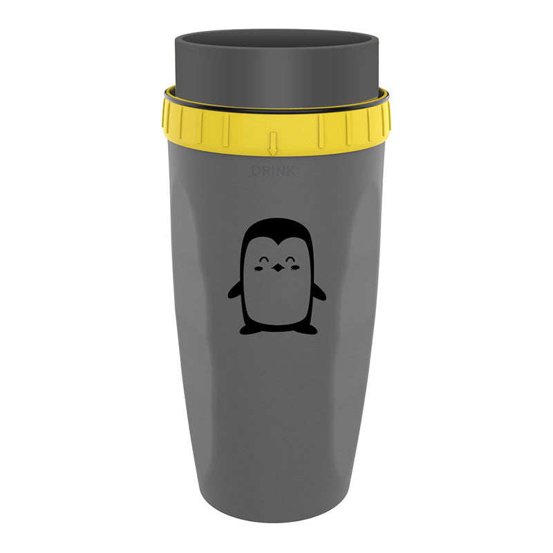 Portable Double-Insulated Tumbler with Straw – Travel Sippy Cup