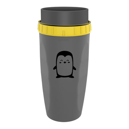 Portable Double-Insulated Tumbler with Straw – Travel Sippy Cup