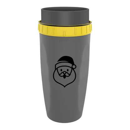 Portable Double-Insulated Tumbler with Straw – Travel Sippy Cup