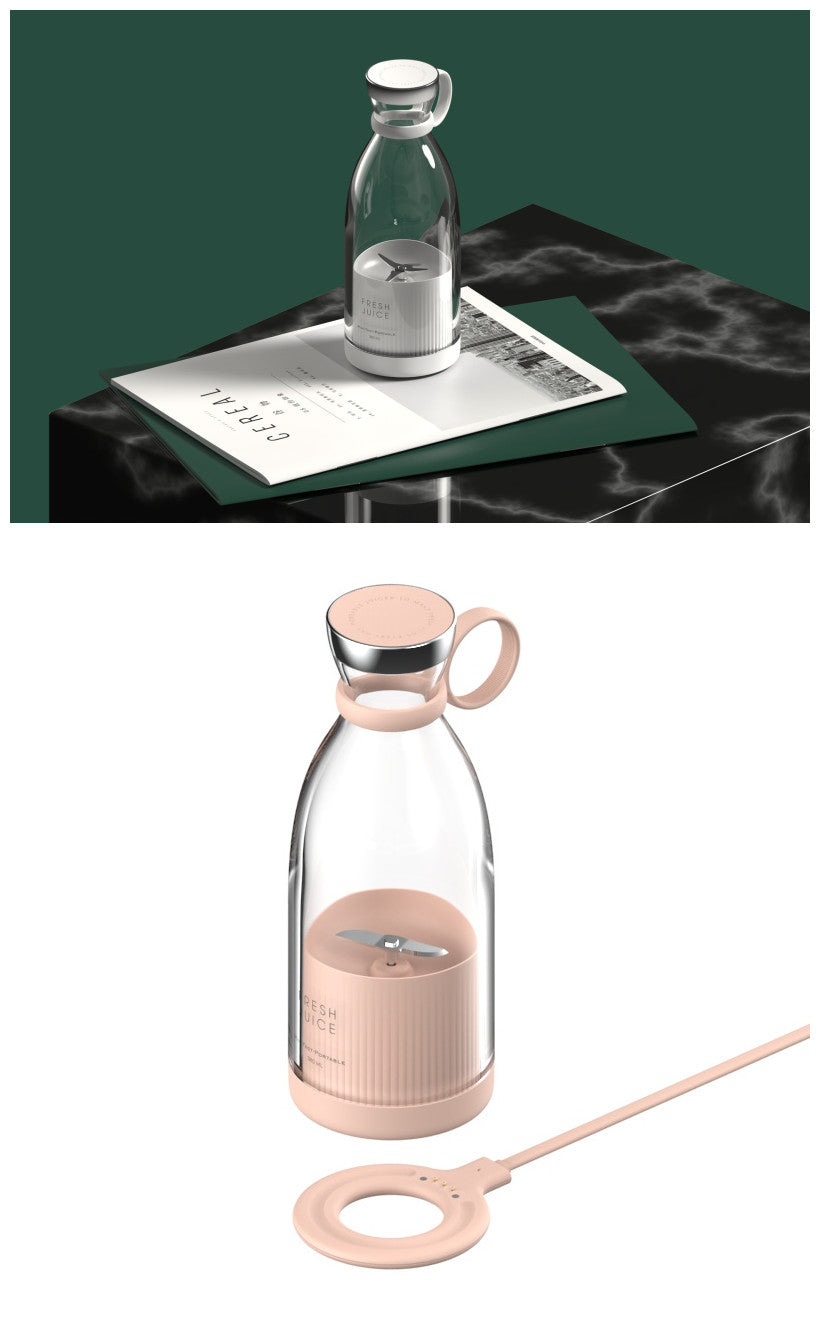 350ML USB Rechargeable Portable Juicer Blender – Household Mini Mixer Cup