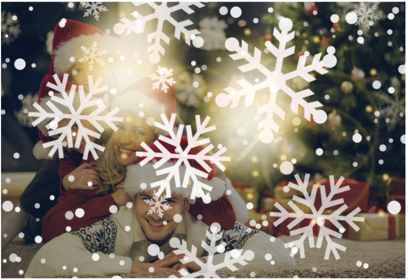 Create Magical Christmas Nights – LED Snowflake Laser Projector