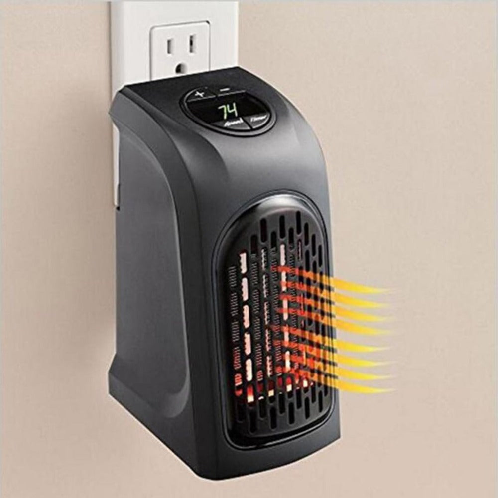 Mini Electric Ceramic Air Heater – Portable Room & Office Wall Warmer