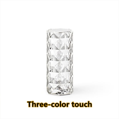 Nordic Crystal Diamond Touch Night Lamp