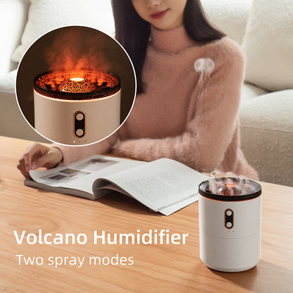 Volcanic Flame USB Aroma Diffuser Humidifier Lamp