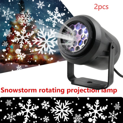 Create Magical Christmas Nights – LED Snowflake Laser Projector