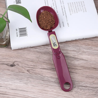 Digital Measuring Spoon Scale – 500g/0.1g LCD Kitchen Scale