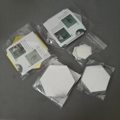 6/12pcs 3D Hexagon Mirror Wall Stickers Self-Adhesive DIY Decor