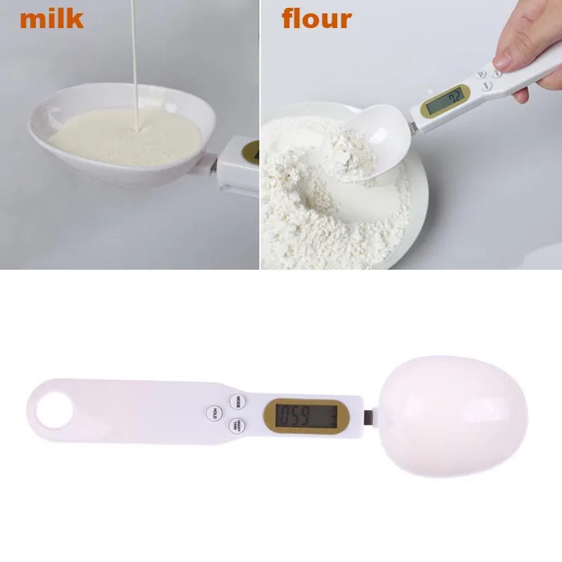 Digital Measuring Spoon Scale – 500g/0.1g LCD Kitchen Scale