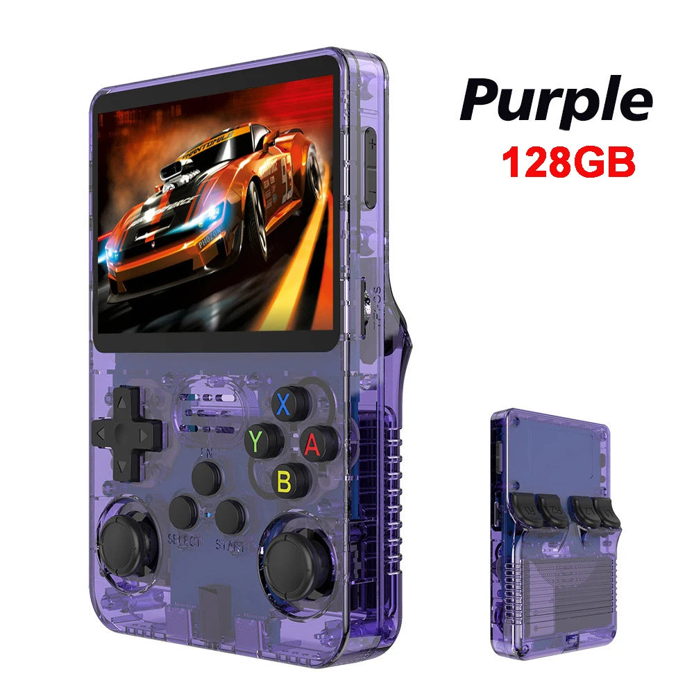 R36S Retro Handheld Game Console (3.5" IPS, Linux, Portable)