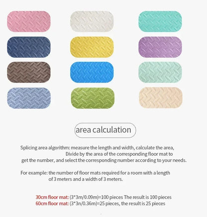 EVA Foam Puzzle Baby Play Mat 16pcs