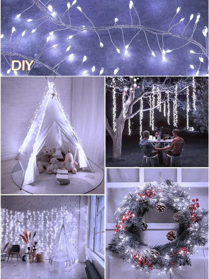3/6M Fairy Garland USB LED Firecracker String Lights