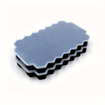 (4/6/8/15 Grids, Silicone Spherical Ice Cube Molds Reusable)