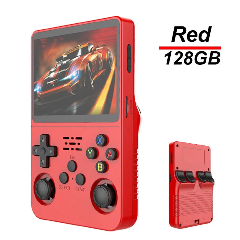 R36S Retro Handheld Game Console (3.5" IPS, Linux, Portable)