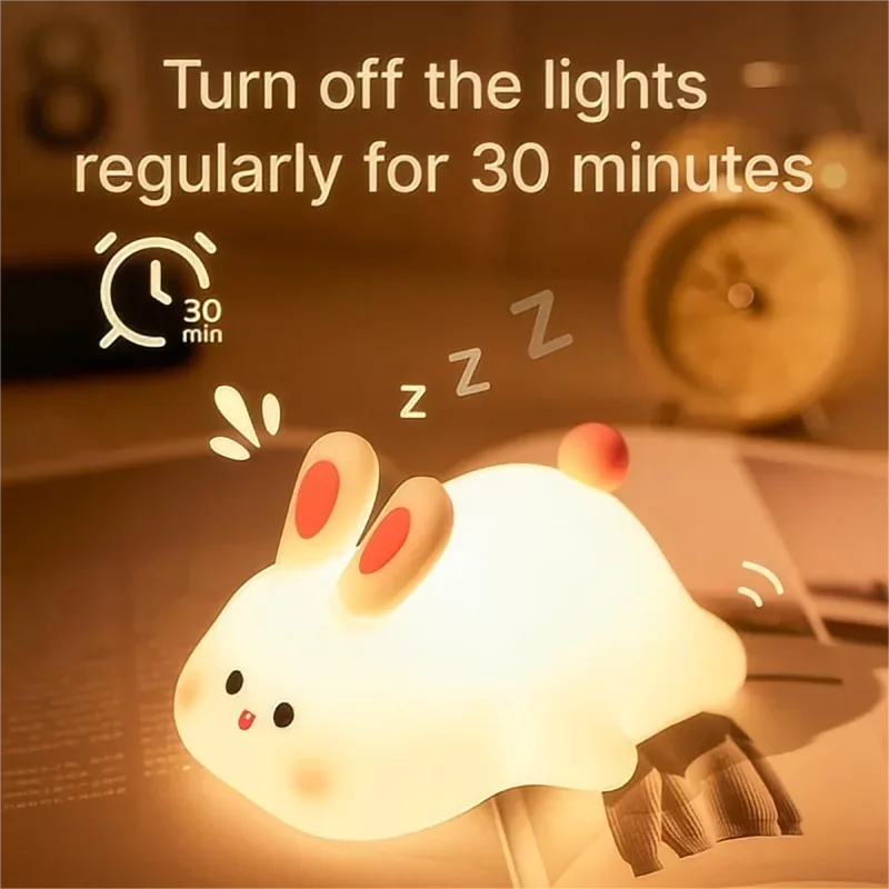Cute Animal LED Night Light – Kids Bedroom Lamp