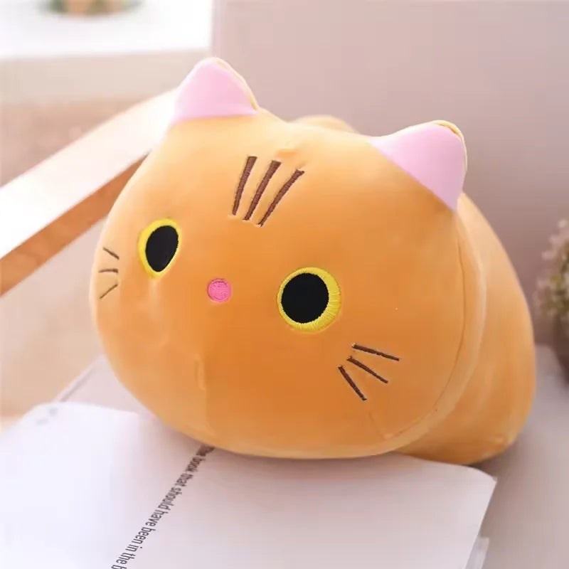 Cute Cat Plush Toy – 25–50CM Kawaii Sleeping Doll