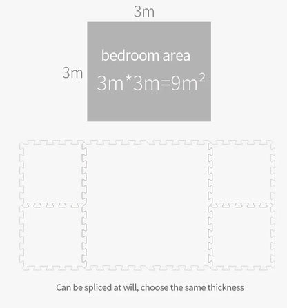 EVA Foam Puzzle Baby Play Mat 16pcs