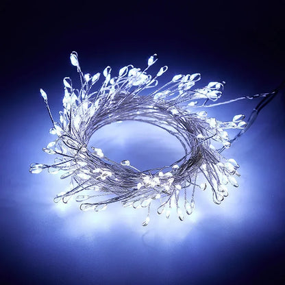 3/6M Fairy Garland USB LED Firecracker String Lights