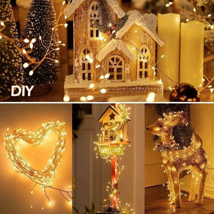 3/6M Fairy Garland USB LED Firecracker String Lights