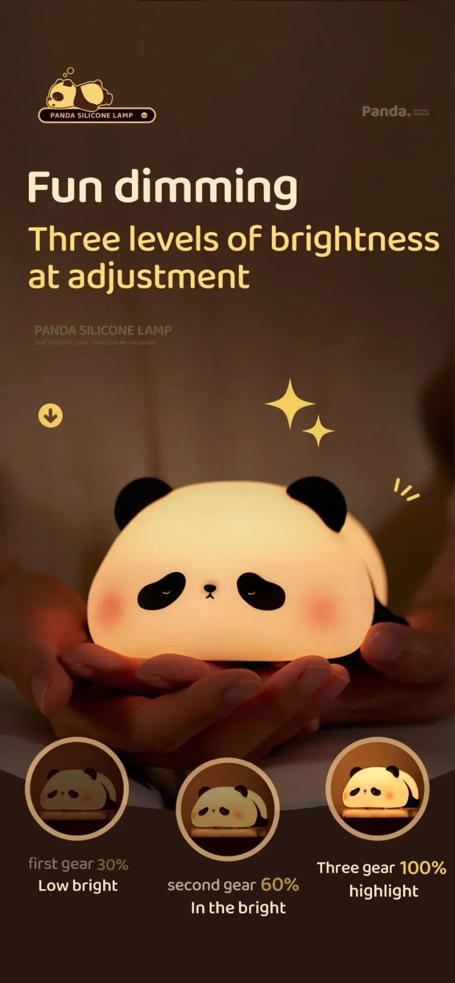 Cute Animal LED Night Light – Kids Bedroom Lamp