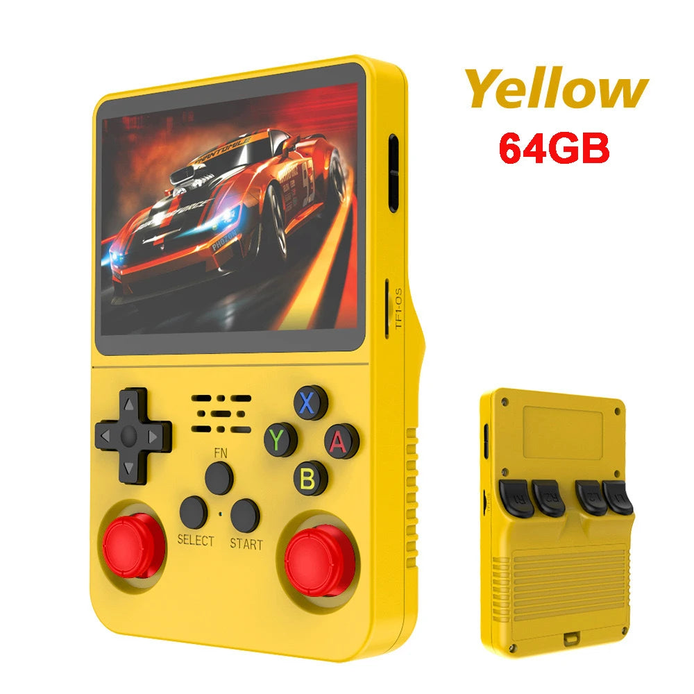 R36S Retro Handheld Game Console (3.5" IPS, Linux, Portable)