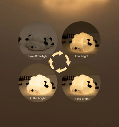 Cute Animal LED Night Light – Kids Bedroom Lamp