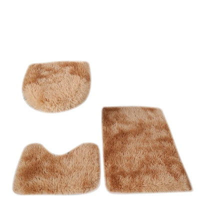 Bathroom Anti-Slip Toilet Seat Cover Mat Set
