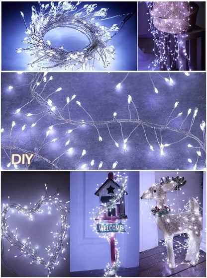 3/6M Fairy Garland USB LED Firecracker String Lights