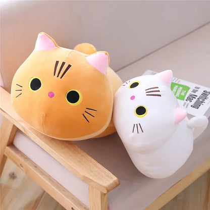 Cute Cat Plush Toy – 25–50CM Kawaii Sleeping Doll