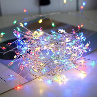 3/6M Fairy Garland USB LED Firecracker String Lights