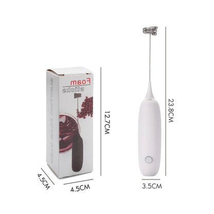 3-Speed Handheld Foam MakerUSB Rechargeable Milk Frother