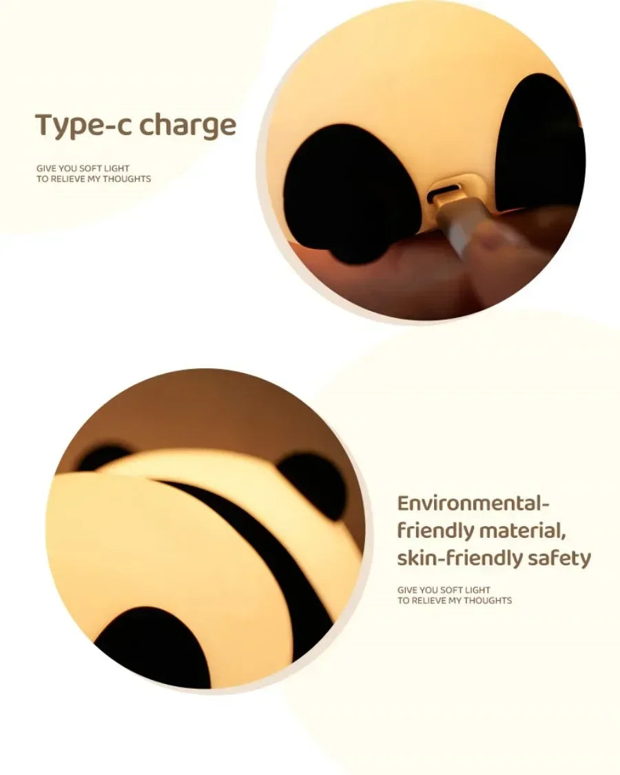 Cute Animal LED Night Light – Kids Bedroom Lamp