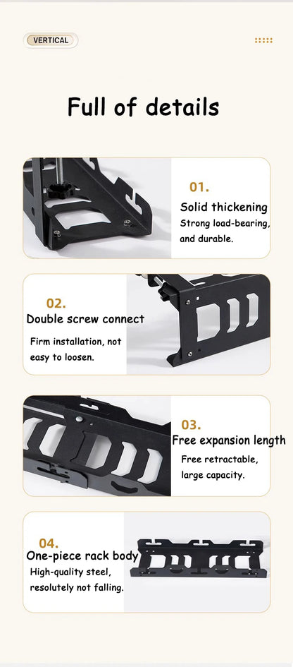 Under Desk Cable Management Tray Metal Wire Organizer