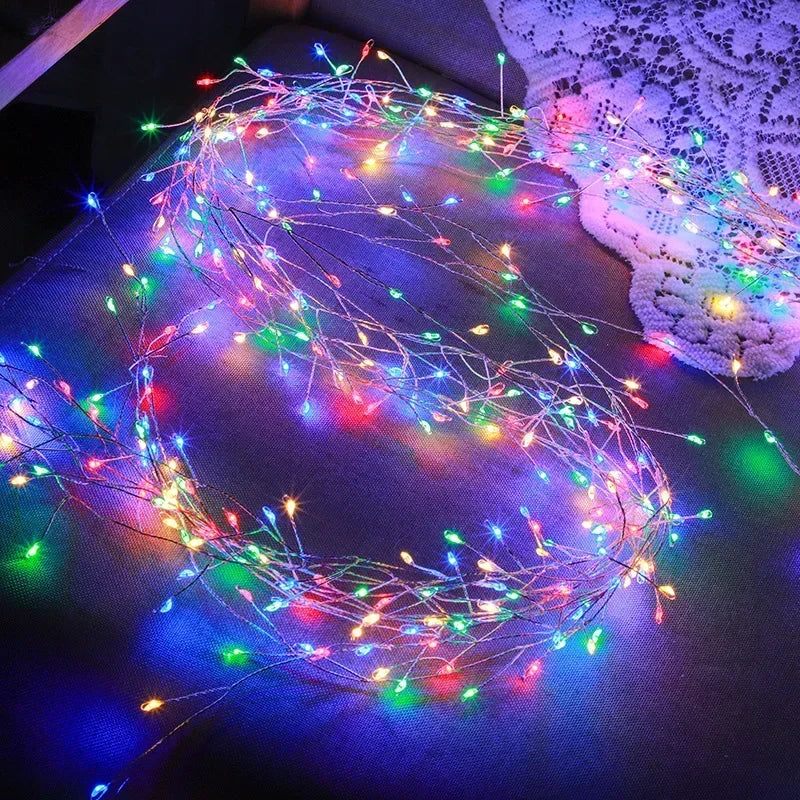 3/6M Fairy Garland USB LED Firecracker String Lights