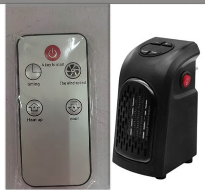 Mini Electric Ceramic Air Heater – Portable Room & Office Wall Warmer