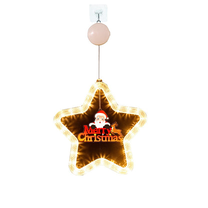 Christmas Pendant Light – LED Star Hanging Decor
