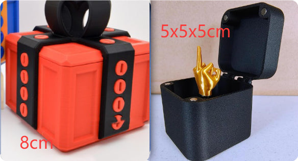 New Year Prank Gift – Middle Finger Surprise Box