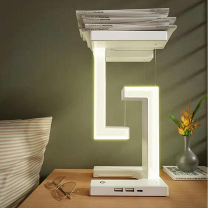 Floating Wireless Charger Balance Lamp – Cool Desk Light