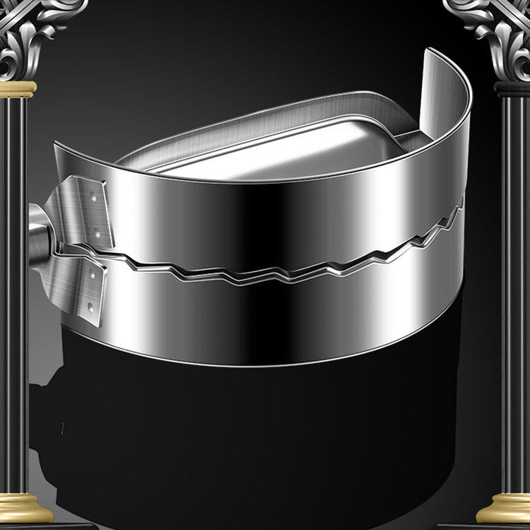 Stainless Steel Dumpling Mold & Press (Manual Kitchen Tool)