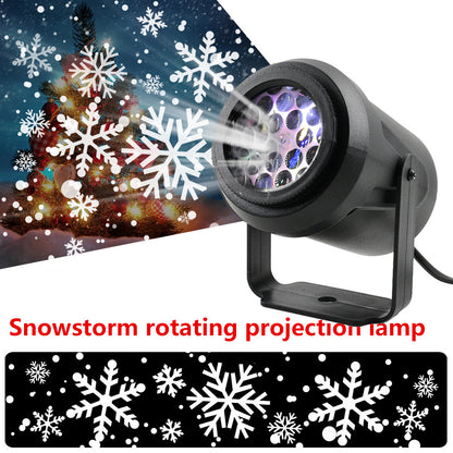 Create Magical Christmas Nights – LED Snowflake Laser Projector